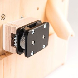 Mulino Elettrico con legno pregiato & Fioccatrice Elettrica LUIS