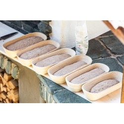 Cestino ovale per la lievitazione del pane kg. 2